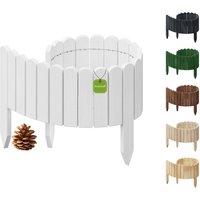 Floranica Rollborder Flexibler Holzzaun 100 x 10 cm Natur Beeteinfassung Gartenzaun Floranica Rollborder Flexibler Holzzaun 100 x 10 cm Natur Beeteinfassung Gartenzaun von Floranica