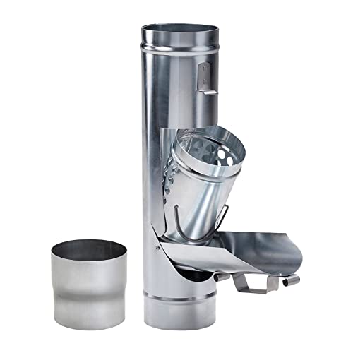 Laubsammler Zink mit Korb DN 87 inkl. Adapter Regenwasserfilter Laubabscheider für Blechfallrohre mit 87 mm Durchmesser. Verhindert das Zusetzen und Verstopfen von Fallrohren durch Grobschmutzsieb Laubsammler Zink mit Korb DN 87 inkl. Adapter Regenwasserfilter Laubabscheider für Blechfallrohre mit 87 mm Durchmesser. Verhindert das Zusetzen und Verstopfen von Fallrohren durch Grobschmutzsieb von FLORANTIA