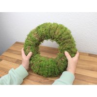 Mooskranz Ca. 35 cm, Dekokranz Moos, Kranz Moos Türkranz, Osterkranz, Naturkranz Für Tür Oder Wand von FlorashopDeutschland
