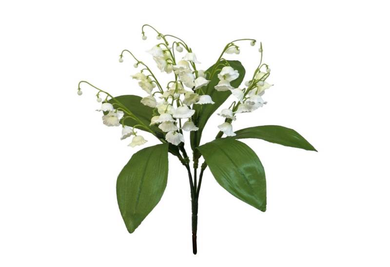 Kunstblume Künstlicher Maiglöckchenbusch ca. 20cm. creme-Weiß, Floratexx GmbH von Floratexx GmbH