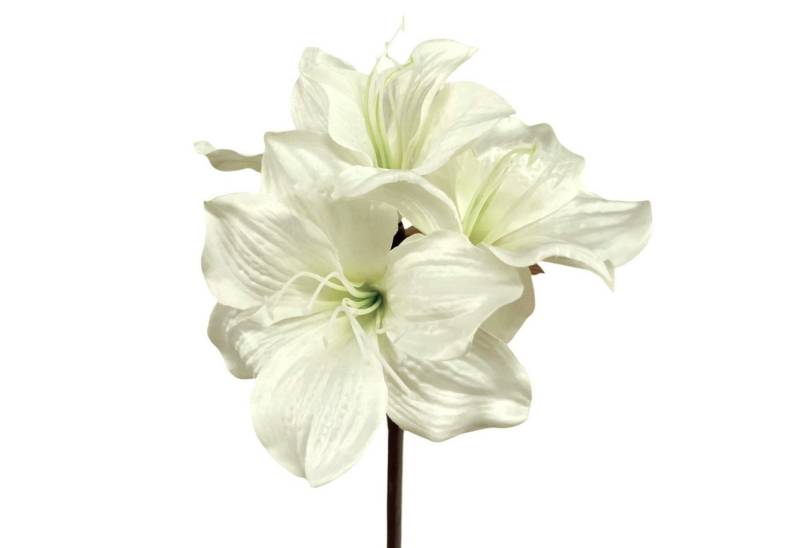 Kunstblume Kunstblume Amaryllis ca. 48cm. 1 Stängel mit 3 Blüten, Floratexx GmbH, Höhe 48.00 cm von Floratexx GmbH