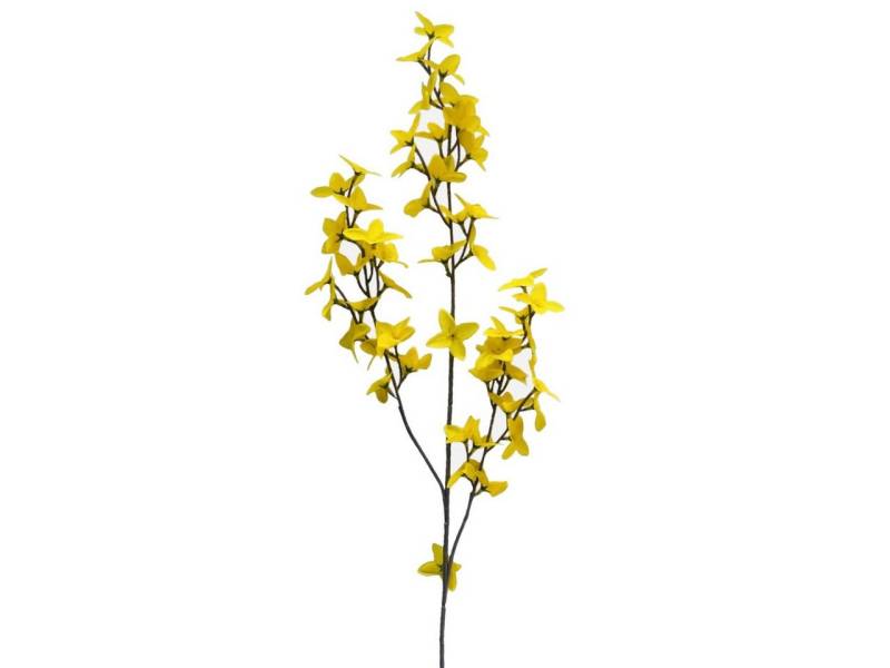 Kunstblume Kunstblume FORSYTHIE ca 75cm. Goldglöckchen in GELB, Floratexx GmbH von Floratexx GmbH