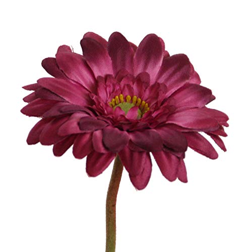 Floratexx Kunstblume Gerbera Mini 47 cm. Seidenblume, Blume, Blumen. Lila Purple 41005 34 von Floratexx