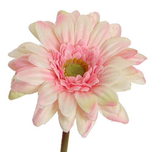 Floratexx Kunstblume Gerbera Mini 47 cm. Seidenblume, Blume, Blumen. ROSA 41005 08 von Floratexx