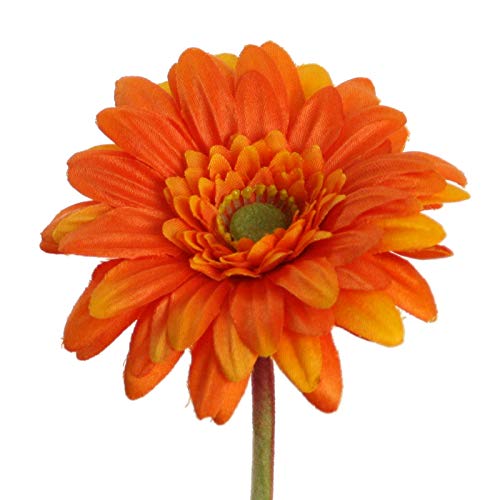 Kunstblume Gerbera Mini 47 cm. Seidenblume, Blume, Blumen. ORANGE 41005 06 von Floratexx