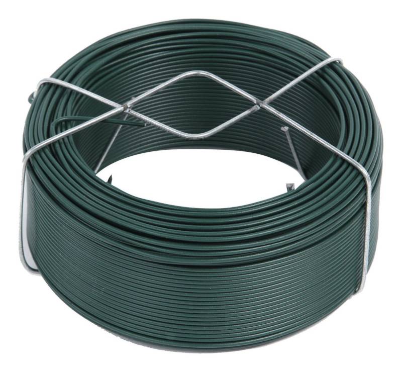 Floraworld Bindedraht, Drahtspinne 65m 1,4 mm grün von Floraworld