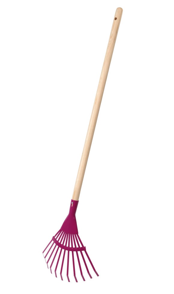 Floraworld Fächerbesen für Kinder mit Stiel 35 cm Arbeitsbreite von Floraworld