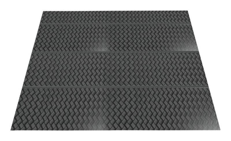 Floraworld Fundamentrahmen, Aluminiumboden zu Gerätehaus mit Pultdach PREMIUM von Floraworld