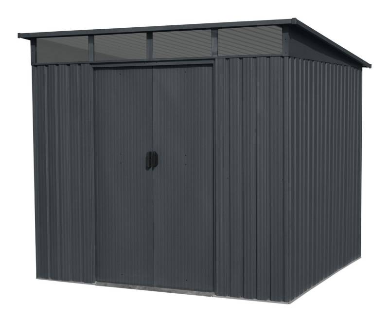 Floraworld Gerätehaus, Mit Pultdach Skyligh 239 x 193 x 202 cm von Floraworld