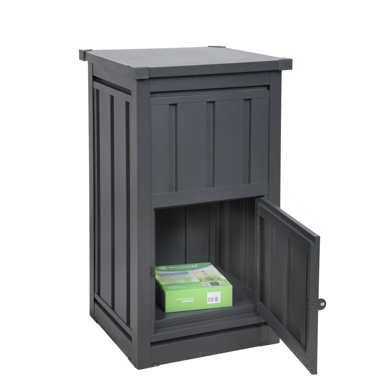 Floraworld Paketbox Stahl Profiliert Abschließbar 109 x 63 x 55 cm Anthrazit Floraworld Paketbox Stahl Profiliert Abschließbar 109 x 63 x 55 cm Anthrazit von Floraworld