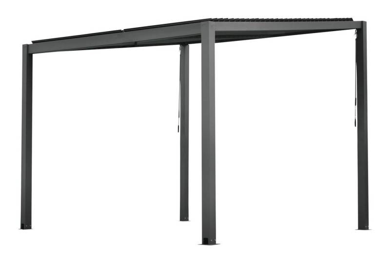 Floraworld Pergola, Mit Lamellenndach Größe 1 300 x 505 x 212/238 cm von Floraworld