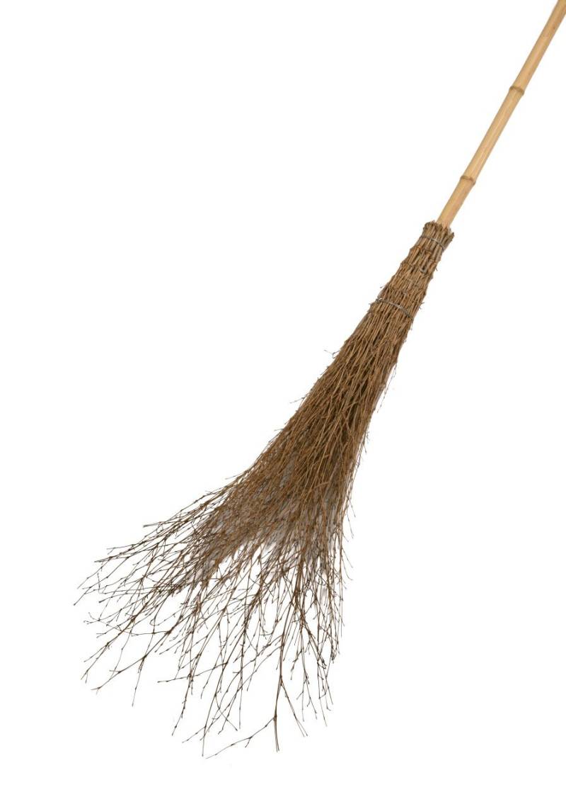 Floraworld Reisigbesen mit Stiel 25 cm Arbeitsbreite von Floraworld