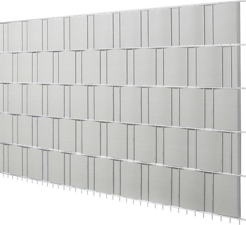 Floraworld Sichtschutzstreifen silber 2,015 m x 19 cm Floraworld Sichtschutzstreifen silber 2,015 m x 19 cm von Floraworld