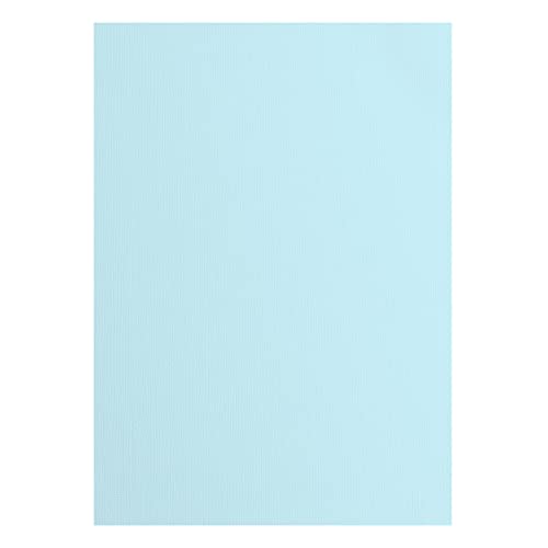 Vaessen Creative 2928-045A4 Florence Cardstock Papier, Blau, 216 Gramm/m², DIN A4, 10 Stück, Textur, für Scrapbooking, Kartenherstellung, Stanzen und andere Papierbasteleien von Vaessen Creative