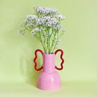 Handgemachte Vase Aus Keramik in - Rosa von FlorenceMytum