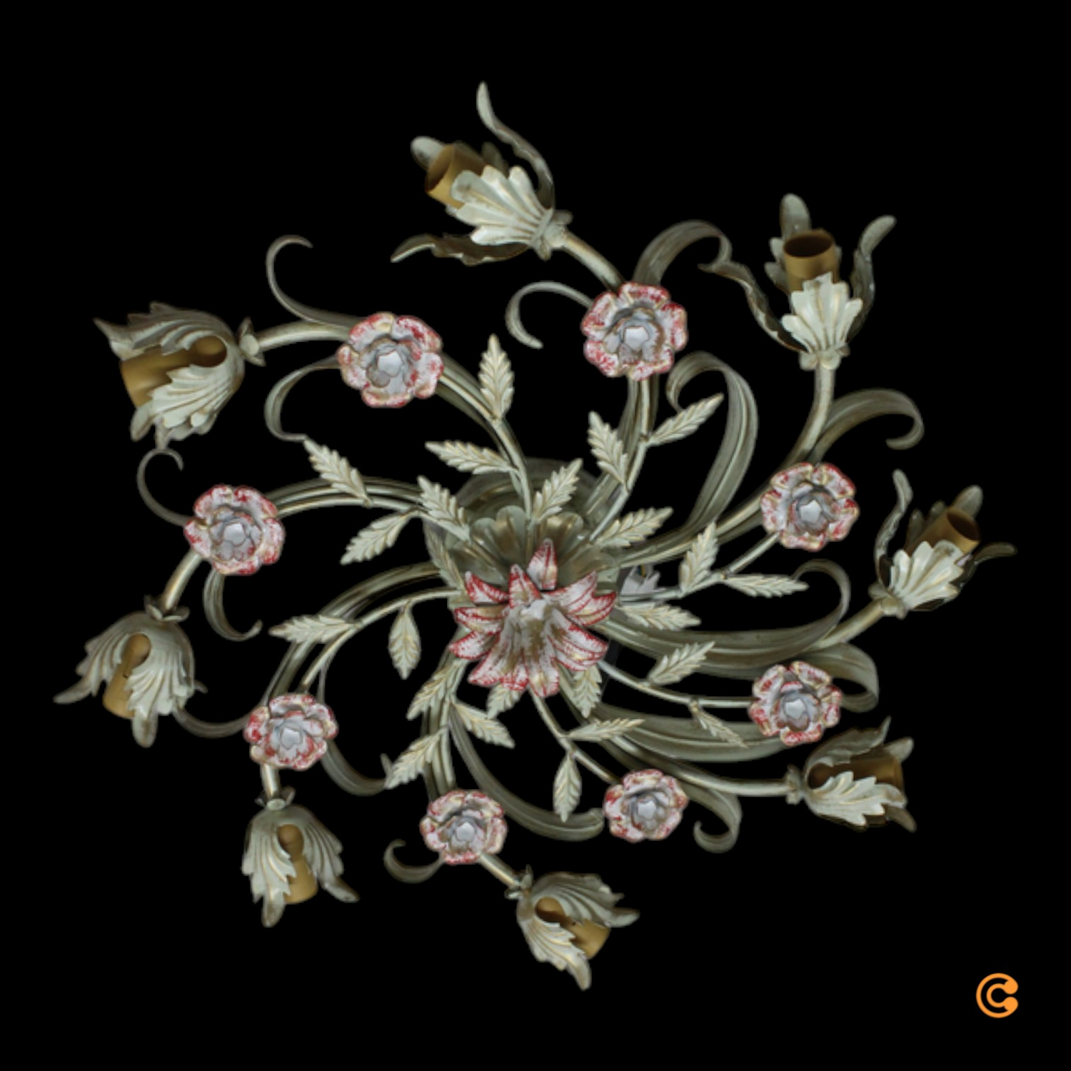 Florentiner Deckenleuchte Tulipe  Deckenlampe Lampe Leuchte Design  B-Ware von Florentiner