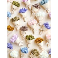 Mini Konservierte Hortensien Strauß | Eingewickelt in Band - Getrocknete Blumen Blumenmuster Diy Hochzeit Konfetti Kuchen Handwerk Valentines von FlorettePreserves