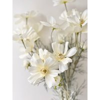 Silk Faux Cosmo Wilde Gänseblümchen Blumen | Getrocknete Künstliche Blume Blumenmuster-Arrangement Diy Trockenblumen Hochzeitsstrauß von FlorettePreserves