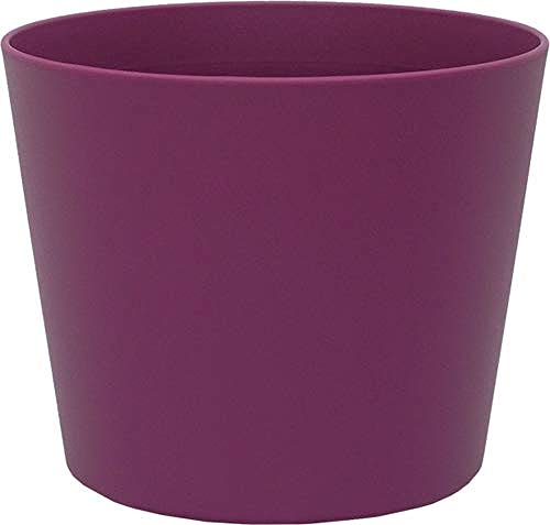 Leni Übertopf Flori 19 Ø 20 cm x 18 cm Dunkelflieder, P 0838DF Leni Übertopf Flori 19 Ø 20 cm x 18 cm Dunkelflieder, P 0838DF von Leni