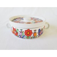 1960Er Paradise Individual Kasserolle Mit Deckel Von Royal Crown Porzellan Kleine Deckelschale Made in Japan Vintage Kochgeschirr Jahre von FloridaLuckyGirl