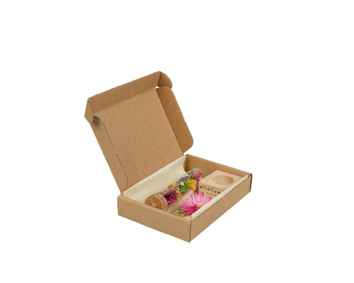 Trockenblume Getrocknete Blumen "Message in a box" - klein, Floriette von Floriette