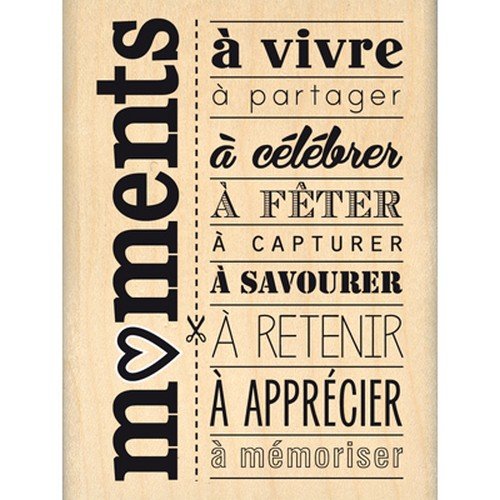 Florilèges Design Moments FE113067 Scrapbooking Art zu Beige, 8 x 6 x 2,5 cm Florilèges Design Moments FE113067 Scrapbooking Art zu Beige, 8 x 6 x 2,5 cm von Florilèges Design