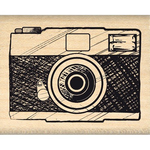 Florilèges Design Scrapbooking-Stempel, Fotoapparat, Gummi, beige, 4 x 5 x 2,5 cm Florilèges Design Scrapbooking-Stempel, Fotoapparat, Gummi, beige, 4 x 5 x 2,5 cm von Florilèges Design