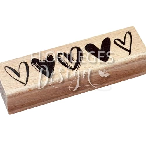 Florilèges Design FD124001 Stempel aus Holz, Dimensions : 3 x 10 cm von Florilèges Design