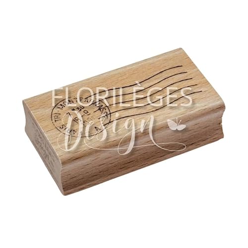 Florilèges Design FD124004 Stempel aus Holz, Dimensions : 4 x 7 cm von Florilèges Design