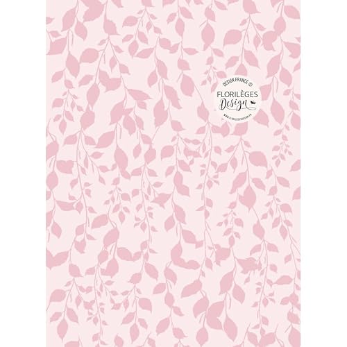 Florilèges Design FDPE124002 Prägeplatte, Kunststoff, weiß, Dimensions : 15 x 20 cm von Florilèges Design
