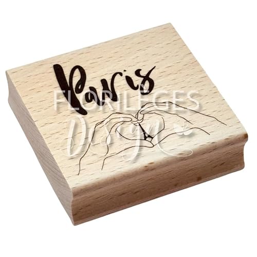 Florilèges Design FE124011 Stempel aus Holz, Dimensions : 7 x 7 cm von Florilèges Design