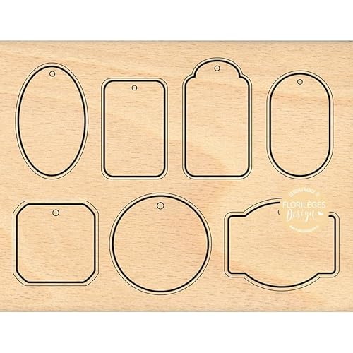 Florilèges Design FG323015 stempel, Holz Gummi, 10 x 13 cm von Florilèges Design