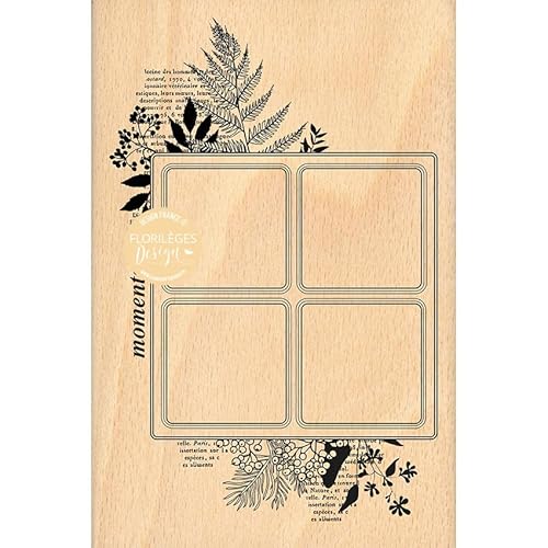 Florilèges Design FH323018 stempel, Holz Gummi, 10 x 15 cm von Florilèges Design