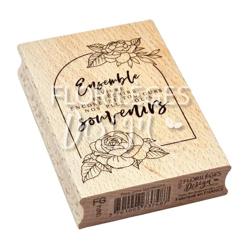 Florilèges Design Holzstempel, Größe: 7 x 10 cm von Florilèges Design