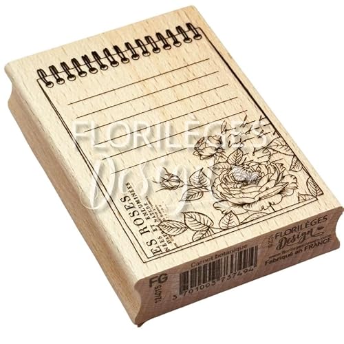 Florilèges Design Holzstempel, Größe: 7 x 10 cm von Florilèges Design