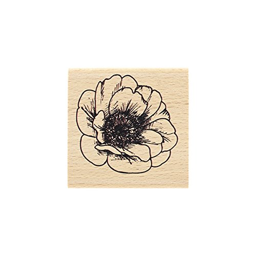 Florilèges Design fe117082 Blume éclose Stempel Holz 6 x 6 x 2,5 cm von Florilèges Design