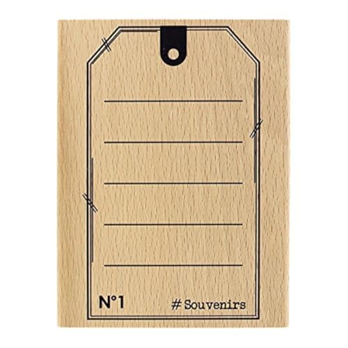 Florilèges Design fh117011 Tag Erinnerungen Stempel Holz 13 x 10 x 2,5 cm Florilèges Design fh117011 Tag Erinnerungen Stempel Holz 13 x 10 x 2,5 cm von Florilèges Design