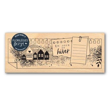 Holzstempel "Un jour en Winter" Holzstempel "Un jour en Winter" von Florilèges Design