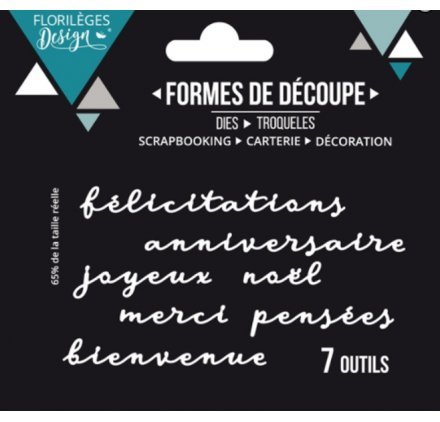 Stanzschablonen "Florilèges Design" – Kollektion 8' Karterie von Florilèges Design