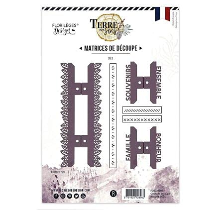 Stanzschablonen "Florilèges Design – Terre des Sens" von Florilèges Design