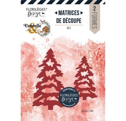Stanzschablonen "Florilèges Design – Zimt & Chocolat", 2 Stück Stanzschablonen "Florilèges Design – Zimt & Chocolat", 2 Stück von Florilèges Design