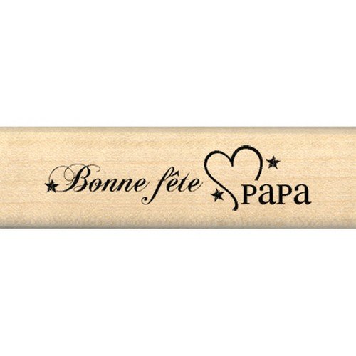 Florilèges Design Stempel Scrapbooking Bonne fête beige 2 x 7 x 2,5 cm Papa beige Florilèges Design Stempel Scrapbooking Bonne fête beige 2 x 7 x 2,5 cm Papa beige von Florilèges Design