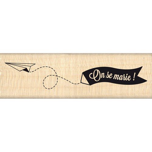 Florilèges Design fd214086 Stempel Scrapbook Banner Maries beige 3 X 10 x 2,5 cm Florilèges Design fd214086 Stempel Scrapbook Banner Maries beige 3 X 10 x 2,5 cm von Florilèges Design