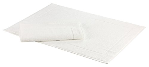 Floringo 2er Set Badvorleger - Badematte Sprint - Duschvorleger ca. 650 g/m² - ca. 50x70 cm - weiß Floringo 2er Set Badvorleger - Badematte Sprint - Duschvorleger ca. 650 g/m² - ca. 50x70 cm - weiß von Floringo