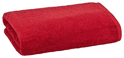 Floringo Duschtuch 70x140 Serie Luxury-Line 630g/m²-rot von Floringo