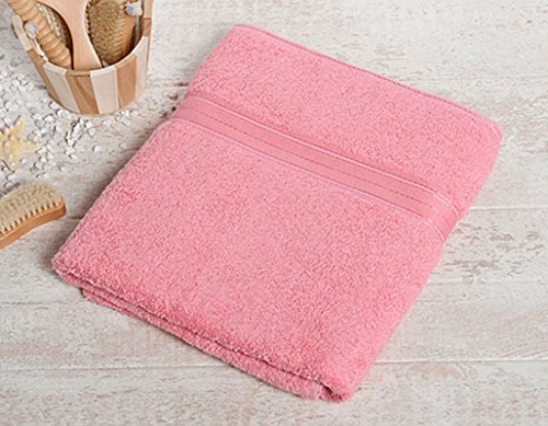 Floringo Handtuch Serie Exclusiv 600g/m² (rosa, Duschtuch 70x140) von Floringo