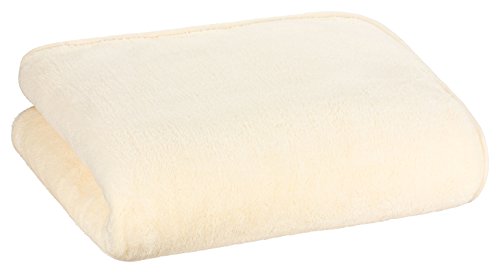 Floringo Luxus Well-Soft Wellness Decke 95° waschbar 150x200 Kuscheldecke extraweich Creme von Floringo