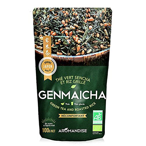 Bio-Grüntee und brauner Reis Genmaicha 100 g Bio-Grüntee und brauner Reis Genmaicha 100 g von Aromandise