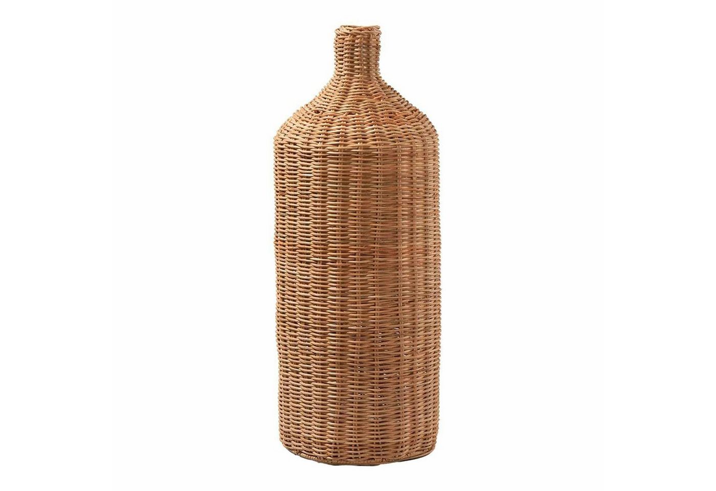 Florissima Dekovase Vase Rattan D42H60cm, natur Boho (1 St) von Florissima