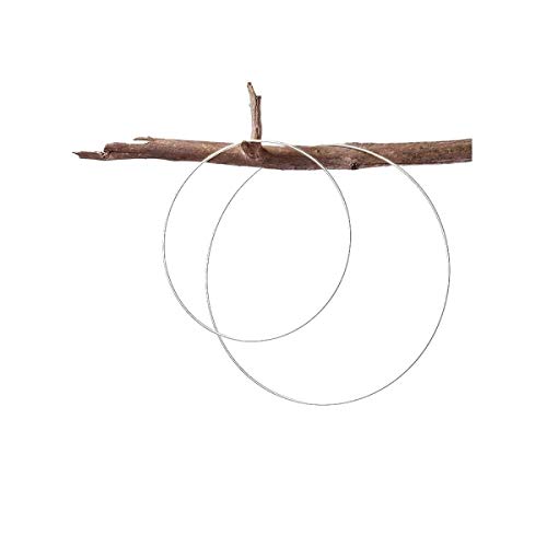 FLORISSIMA Metallring Deko-Ring Ø 40 cm weiß Hochzeitsdeko von FLORISSIMA